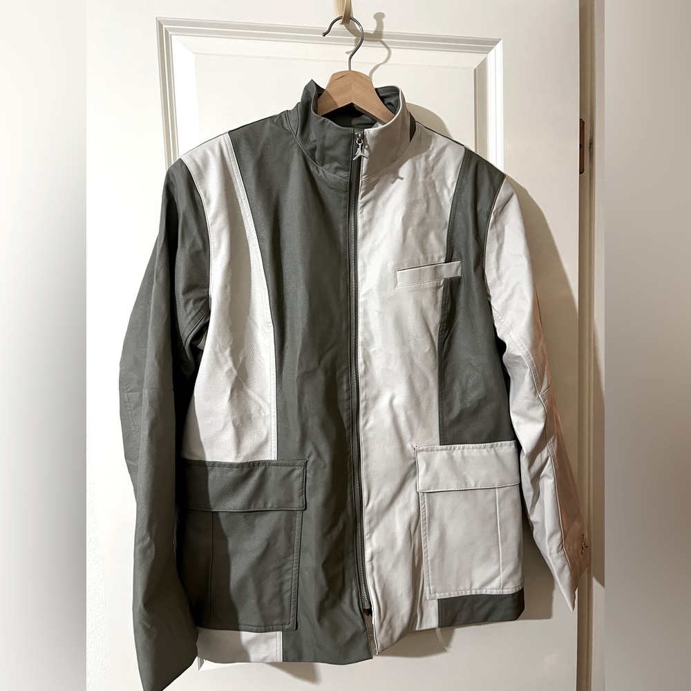Nike bike leather jacket
